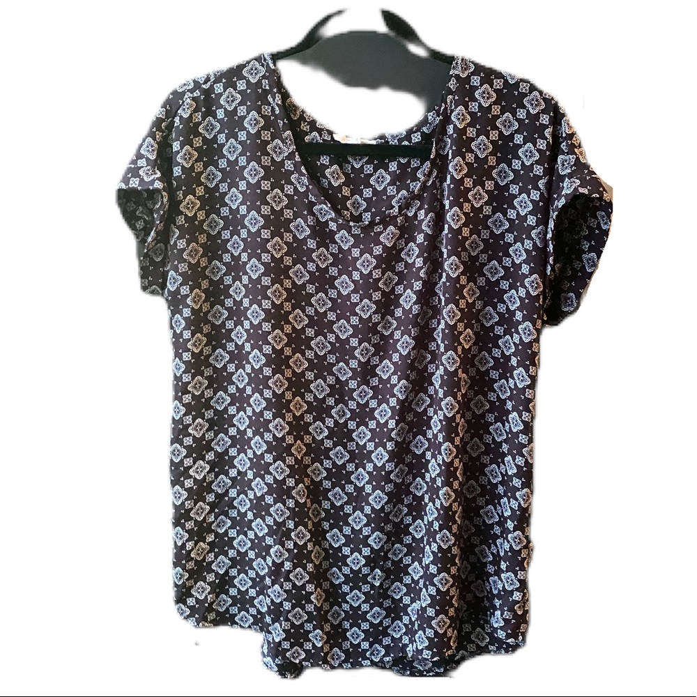 Pleione Short Sleeve Blouse